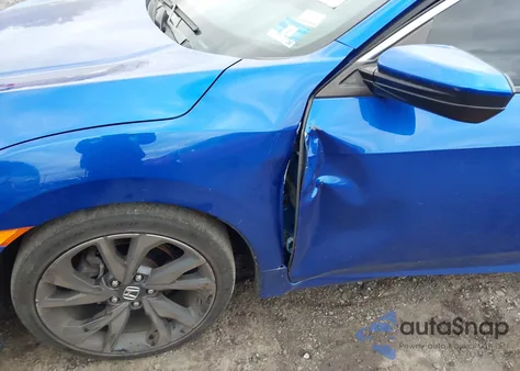 2019 Honda Civic Sport from USA, damaged, VIN 2HGFC2F8XKH578777
